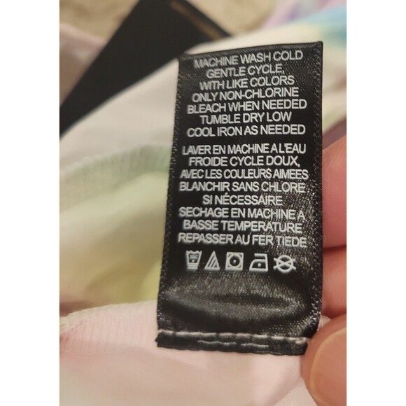 NWT Revolve AFRM Lawson High Rise Bike Shorts Tie Dye Size 2X Gym Exercise - Picture 8 of 9